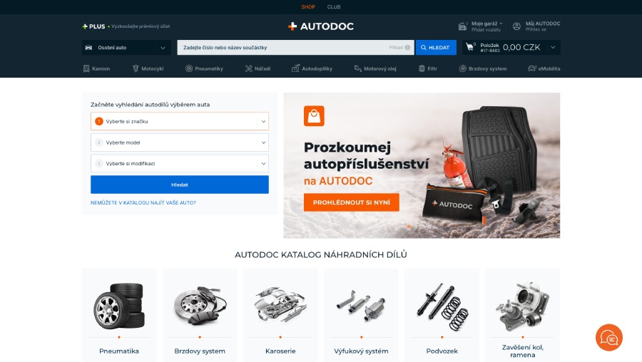 Autodoc recenze eshopu