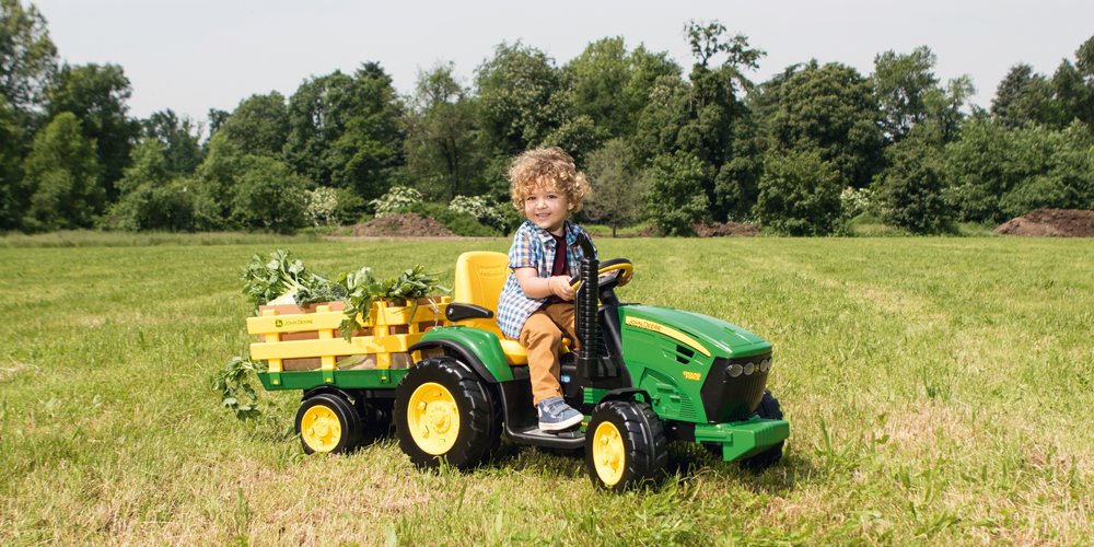 Elektrické traktory pro děti